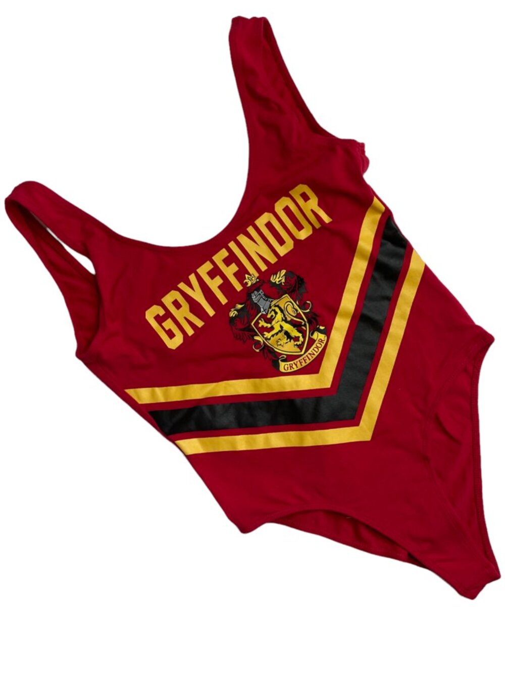 Gryffindor Bodysuit S Harry Potter  Hogwarts Backless Scoop Neck Tank Top